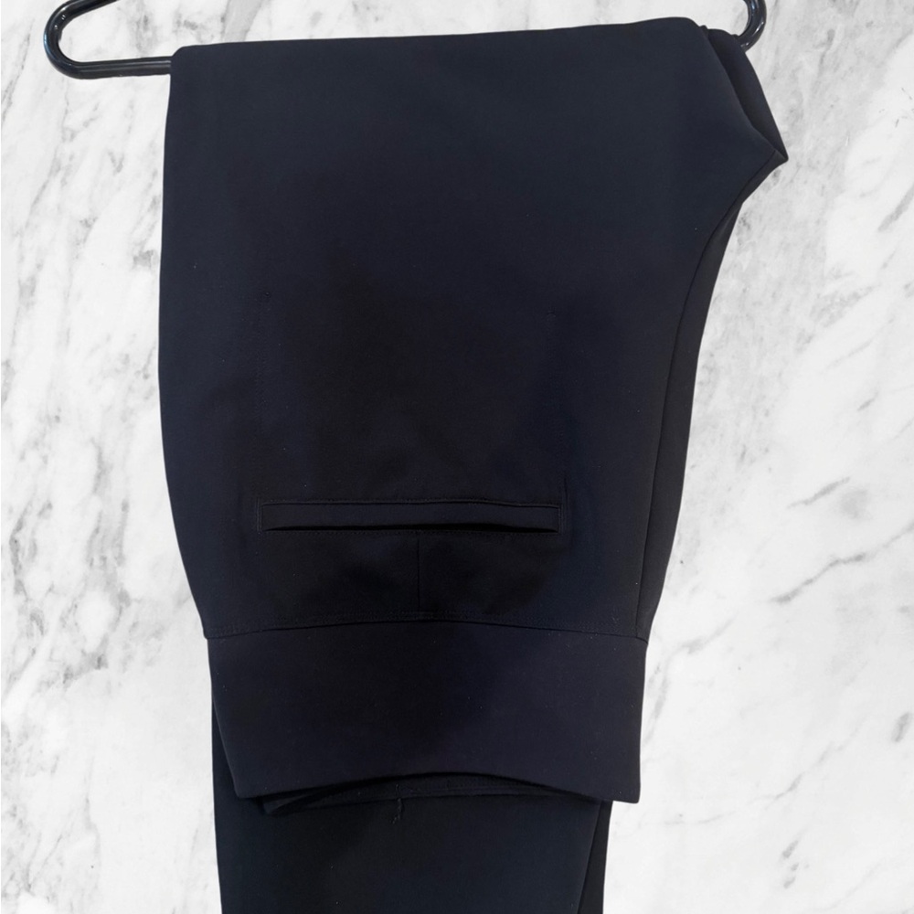 Athleta Black Ponte Slim Trousers